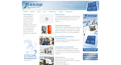 Desktop Screenshot of kesap.de
