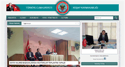 Desktop Screenshot of kesap.gov.tr